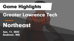 Greater Lawrence Tech  vs Northeast Game Highlights - Jan. 11, 2022