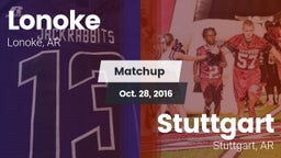 Matchup: Lonoke  vs. Stuttgart  2016