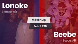 Matchup: Lonoke  vs. Beebe  2017