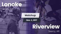 Matchup: Lonoke  vs. Riverview  2017