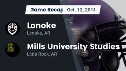 Recap: Lonoke  vs. Mills University Studies  2018