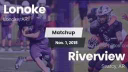Matchup: Lonoke  vs. Riverview  2018