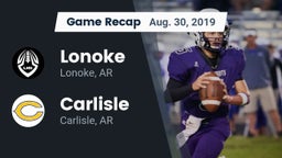 Recap: Lonoke  vs. Carlisle  2019