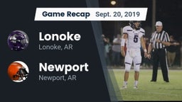 Recap: Lonoke  vs. Newport  2019