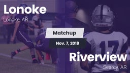 Matchup: Lonoke  vs. Riverview  2019