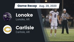 Recap: Lonoke  vs. Carlisle  2020