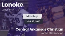 Matchup: Lonoke  vs. Central Arkansas Christian 2020