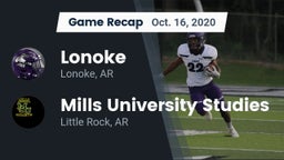 Recap: Lonoke  vs. Mills University Studies  2020