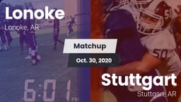 Matchup: Lonoke  vs. Stuttgart  2020