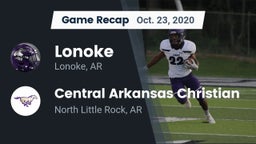 Recap: Lonoke  vs. Central Arkansas Christian 2020