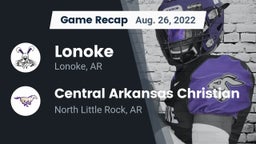 Recap: Lonoke  vs. Central Arkansas Christian 2022