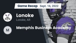 Recap: Lonoke  vs. Memphis Business Academy 2022