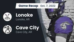 Recap: Lonoke  vs. Cave City  2022