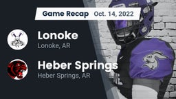 Recap: Lonoke  vs. Heber Springs  2022