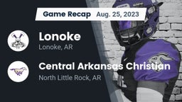 Recap: Lonoke  vs. Central Arkansas Christian 2023