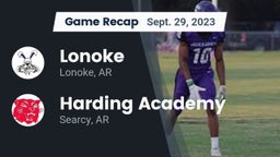 Recap: Lonoke  vs. Harding Academy  2023