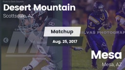 Matchup: Desert Mountain vs. Mesa  2017