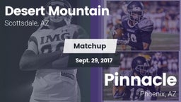 Matchup: Desert Mountain vs. Pinnacle  2017