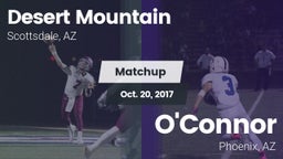 Matchup: Desert Mountain vs. O'Connor  2017