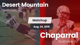 Matchup: Desert Mountain vs. Chaparral  2018