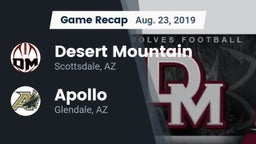 Recap: Desert Mountain  vs. Apollo  2019