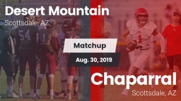 Matchup: Desert Mountain vs. Chaparral  2019