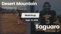 Matchup: Desert Mountain vs. Saguaro  2019