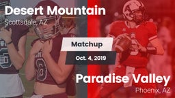Matchup: Desert Mountain vs. Paradise Valley  2019