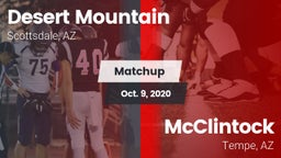 Matchup: Desert Mountain vs. McClintock  2020