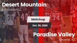 Matchup: Desert Mountain vs. Paradise Valley  2020