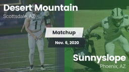 Matchup: Desert Mountain vs. Sunnyslope  2020