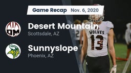 Recap: Desert Mountain  vs. Sunnyslope  2020