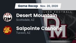 Recap: Desert Mountain  vs. Salpointe Catholic  2020