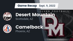 Recap: Desert Mountain  vs. Camelback  2022