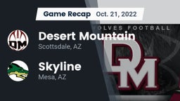 Recap: Desert Mountain  vs. Skyline  2022