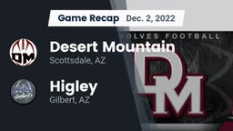 Recap: Desert Mountain  vs. Higley  2022