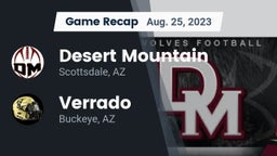 Recap: Desert Mountain  vs. Verrado  2023