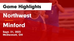 Northwest  vs Minford  Game Highlights - Sept. 21, 2023