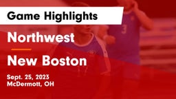 Northwest  vs New Boston  Game Highlights - Sept. 25, 2023