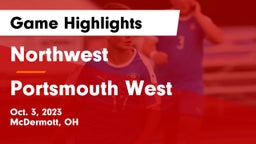 Northwest  vs Portsmouth West  Game Highlights - Oct. 3, 2023