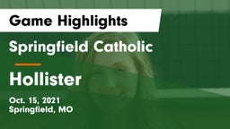 Springfield Catholic  vs Hollister  Game Highlights - Oct. 15, 2021