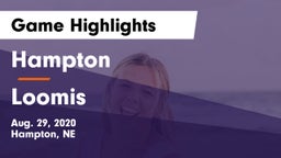 Hampton  vs Loomis  Game Highlights - Aug. 29, 2020