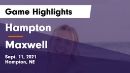 Hampton  vs Maxwell  Game Highlights - Sept. 11, 2021