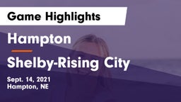 Hampton  vs Shelby-Rising City  Game Highlights - Sept. 14, 2021
