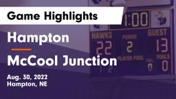 Hampton  vs McCool Junction  Game Highlights - Aug. 30, 2022