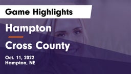 Hampton  vs Cross County  Game Highlights - Oct. 11, 2022