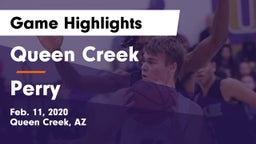 Queen Creek  vs Perry  Game Highlights - Feb. 11, 2020