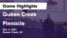 Queen Creek  vs Pinnacle  Game Highlights - Dec. 6, 2021