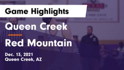 Queen Creek  vs Red Mountain  Game Highlights - Dec. 13, 2021