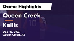 Queen Creek  vs Kellis Game Highlights - Dec. 28, 2023
